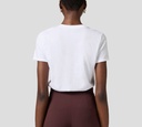 Elisabetta Franchi - FRANELA BLANCA CON CADENA Y LOGO EN ROJO