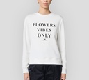 Elisabetta Franchi - SWEATER DE ALGODÓN MODAL CON ESTAMPADO FRONTAL