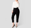 Elisabetta Franchi - BLUSA BLANCA MANGA LARGA