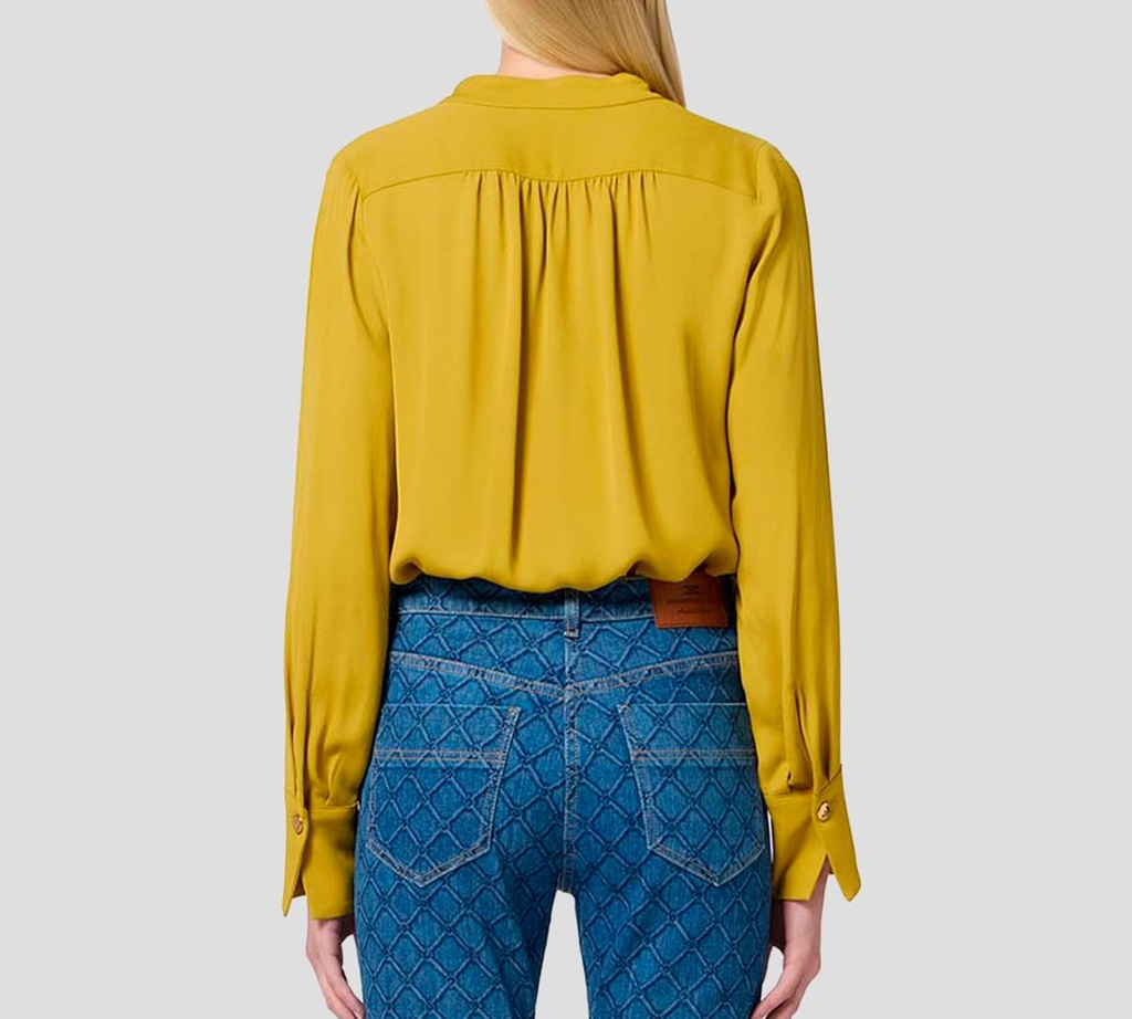 Elisabetta Franchi - BLUSA CON CADENA