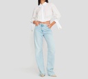 Elisabetta Franchi - TOP BLANCO MANGA LARGA CON BRILLANTES