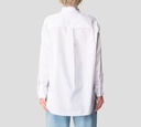 Elisabetta Franchi - BLUSA BLANCA CON BOLSILLO