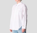 Elisabetta Franchi - BLUSA BLANCA CON BOLSILLO