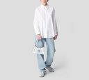 Elisabetta Franchi - BLUSA BLANCA CON BOLSILLO