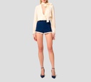 Elisabetta Franchi - TOP ROSADO CON BUFANDA