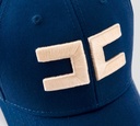 Elisabetta Franchi - GORRA DE LONA CON LOGO BORDADO