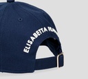Elisabetta Franchi - GORRA DE LONA CON LOGO BORDADO