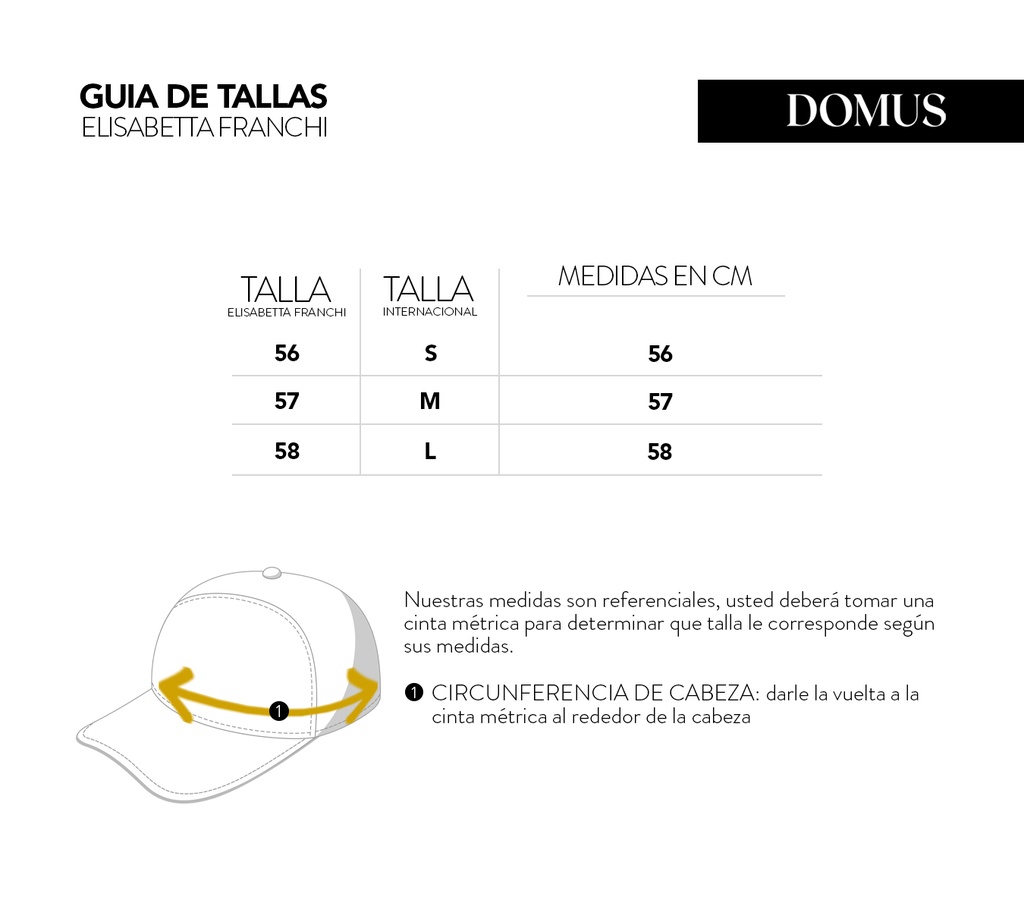 Elisabetta Franchi - GORRA DE LONA CON LOGO BORDADO