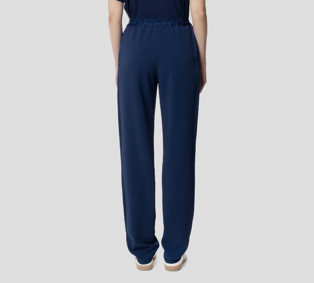Elisabetta Franchi - PANTALON AZUL DE LIGA
