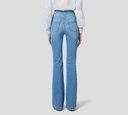 Elisabetta Franchi - BLUE JEANS CLARO DE BOTA ACAMPANADA