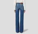 Elisabetta Franchi - BLUE JEANS DENIM DE BOTA ACAMPANADA