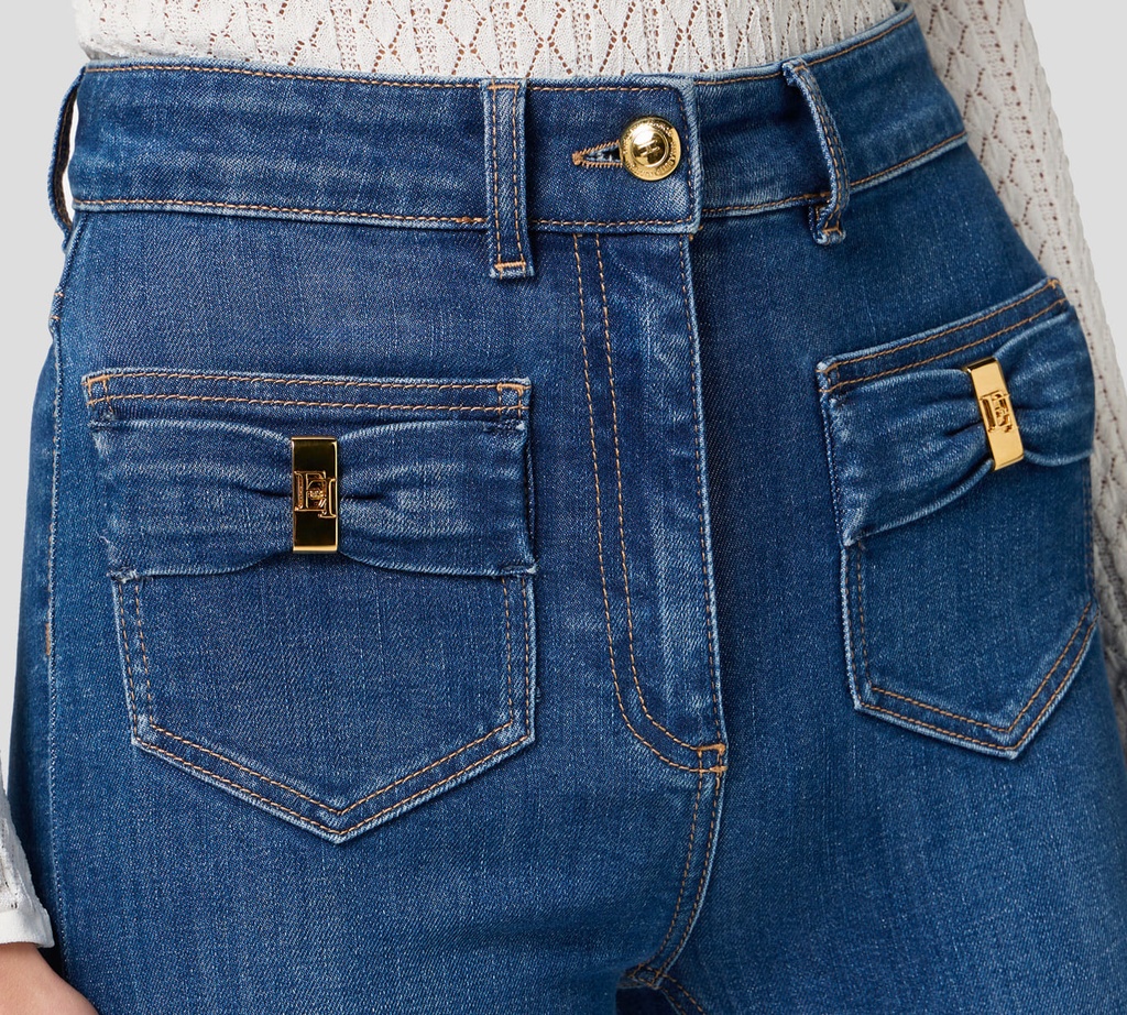 Elisabetta Franchi - BLUE JEANS DENIM