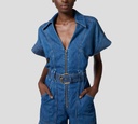 Elisabetta Franchi - ENTERIZO DE JEANS Y SHORT
