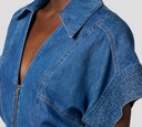 Elisabetta Franchi - ENTERIZO DE JEANS Y SHORT
