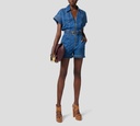 Elisabetta Franchi - ENTERIZO DE JEANS Y SHORT