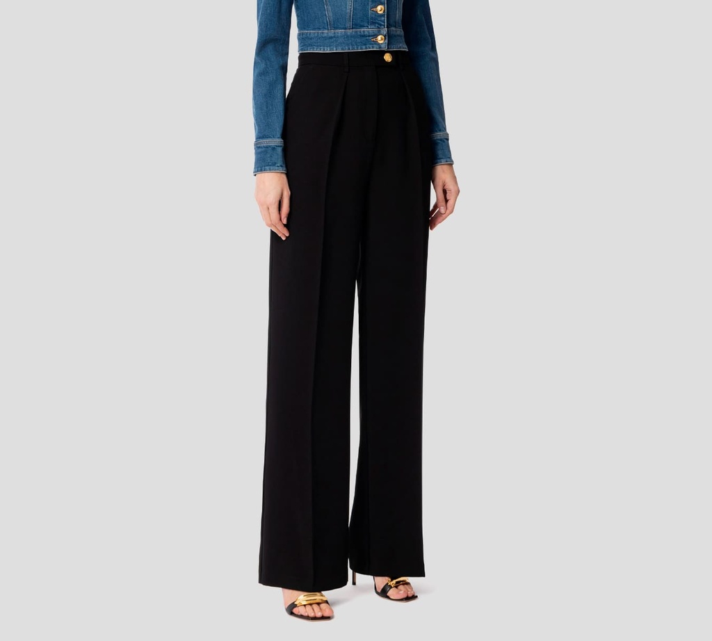 Elisabetta Franchi - PANTALON NEGRO BASICO