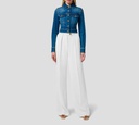 Elisabetta Franchi - PANTALON BLANCO PERLA
