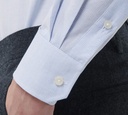 Xacus - CAMISA BLANCA CON PUNTOS AZULES