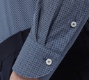 Xacus - CAMISA AZUL CON DETALLES AZULES