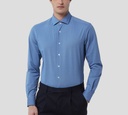 Xacus - CAMISA AZUL CON DETALLES EN BLANCO