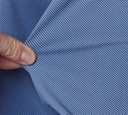 Xacus - CAMISA AZUL CON DETALLES EN BLANCO