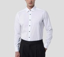 Xacus - CAMISA BLANCA CON BOTONES NEGROS COMPLETOS