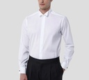Xacus - CAMISA BLANCA CON BOTONES NEGROS
