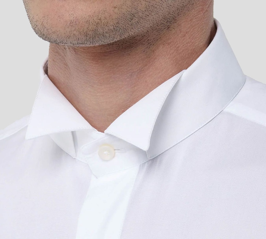 Xacus - CAMISA BLANCA CON BOTONES NEGROS