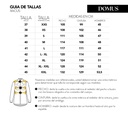 Xacus - CAMISA BLANCA CON BOTONES NEGROS