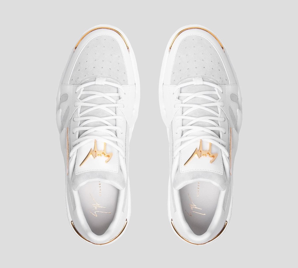 Giuseppe Zanotti - SNEAKERS BLANCO DE TALON ALTO