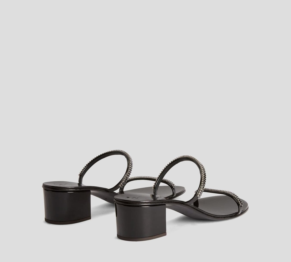 Giuseppe Zanotti - SANDALIA ROLL NEGRO