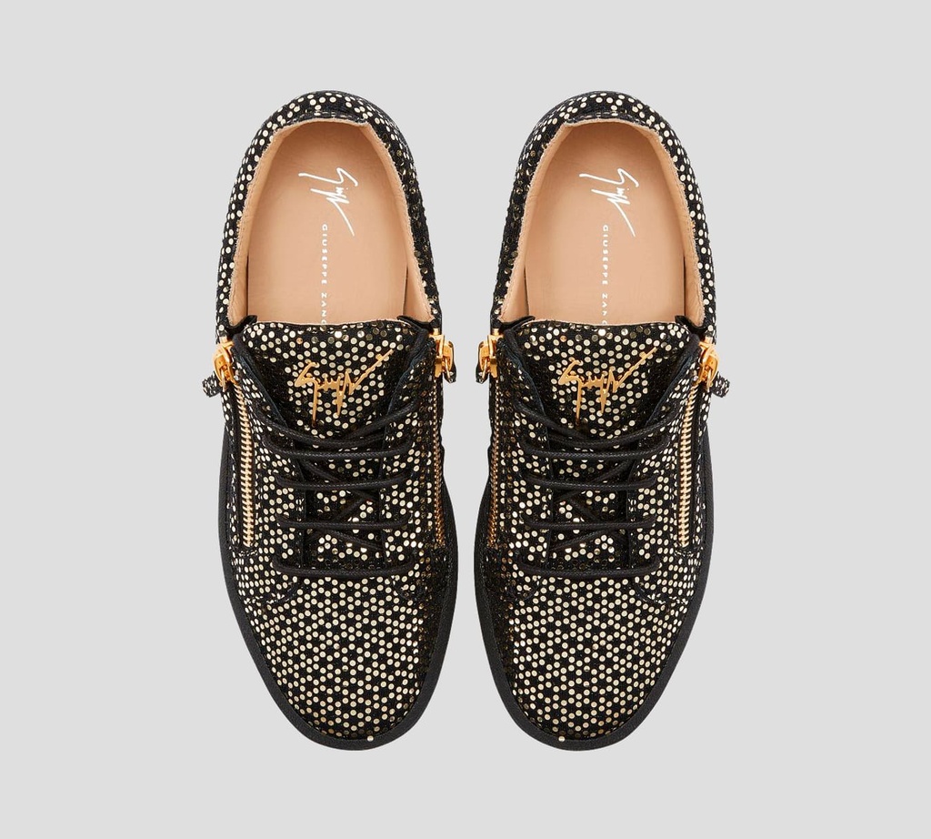 Giuseppe Zanotti - SNEAKERS MAY LOND DORADO Y NEGRO