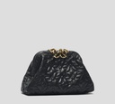 Elie Saab - CARTERA ESTILO SOBRE DE CUERO, NEGRA