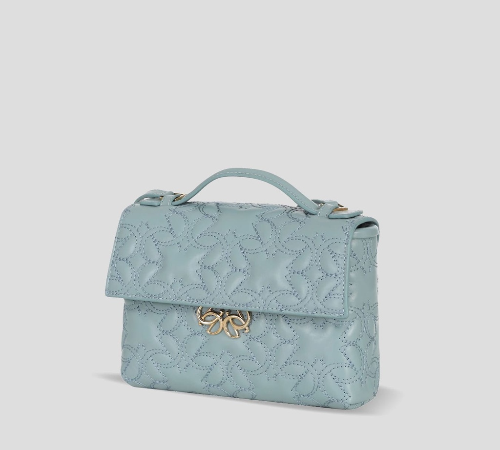 Elie Saab - CARTERA DE DAMA AZUL NUDE
