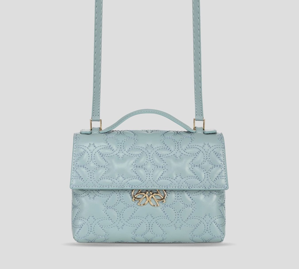 Elie Saab - CARTERA DE DAMA AZUL NUDE
