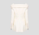 Elie Saab - CHAQUETA ABIERTA OFF WHITE