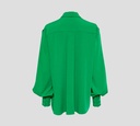 Elie Saab - BLUSA VERDE CON CINTA