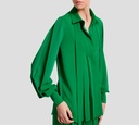 Elie Saab - BLUSA VERDE CON CINTA
