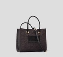 Elisabetta Franchi - CARTERA PEQUEÑA CUADRADA NEGRA