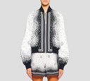 Elie Saab - CHAQUETA DE ALGODÓN, BLANCO Y NEGRO