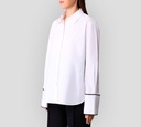 Elie Saab - CAMISA BLANCA CON BORDES NEGROS