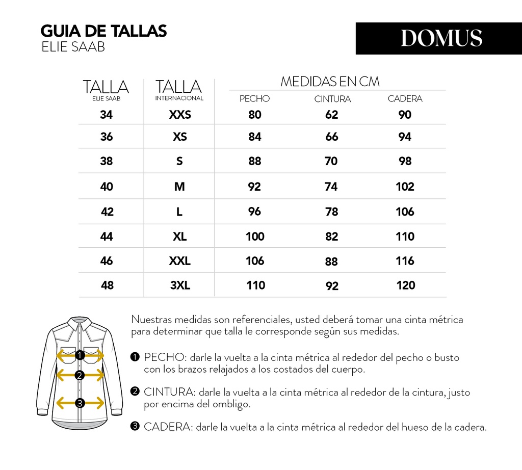Elie Saab - CAMISA BLANCA CON BORDES NEGROS