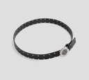 Versace Jeans Couture - CORREA NEGRA CON DETALLES DORADOS