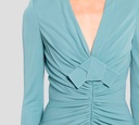Elie Saab - VESTIDO AZUL CLARO CON CIERRE
