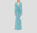 Elie Saab - VESTIDO AZUL CLARO CON CIERRE