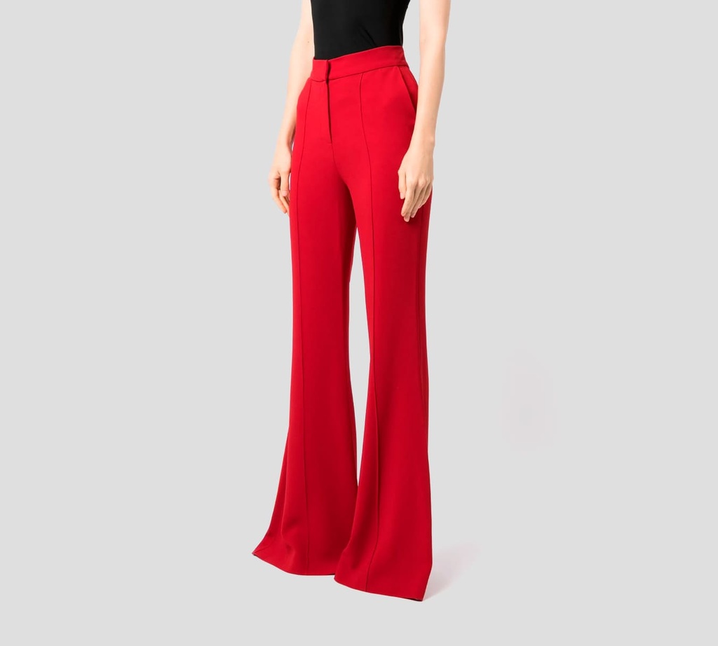 Elie Saab - PANTALON FUCSIA ANCHO