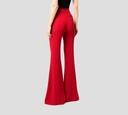 Elie Saab - PANTALON FUCSIA ANCHO