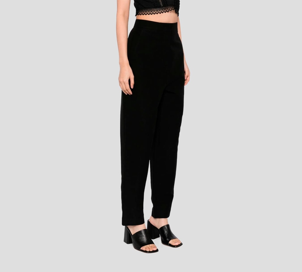 Elie Saab - PANTALON NEGRO ANCHO