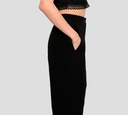 Elie Saab - PANTALON NEGRO ANCHO