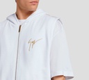Giuseppe Zanotti - SWEATER LAB ZIPPER BLANCO